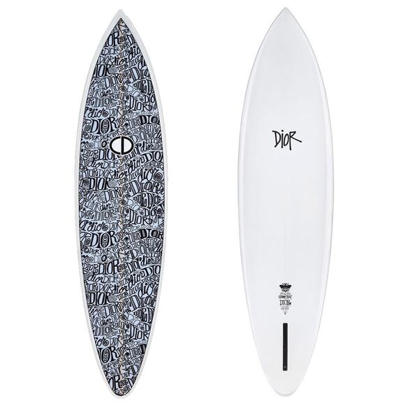 Dior Kim Jones Shawn Stussy 2020 Logo Surfboard Rare Limited Edition 99 / 100 - Picture 6 of 8